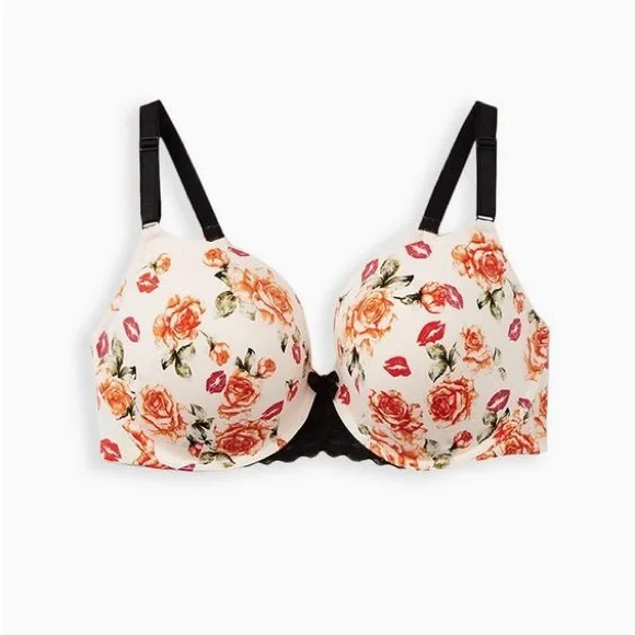 Torrid Perfect T-Shirt Push-Up Bra Size 44 DD - Picture 2 of 9